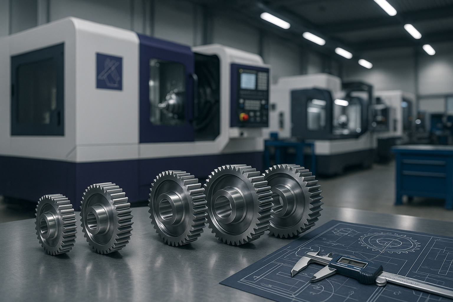 Engranes industriales en México | FNX Metalmecánica